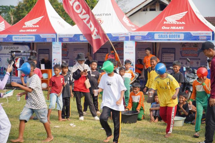 Kampung FIFGROUP x Tunas Honda Semarakkan HUT ke-75 Desa Taman Negeri